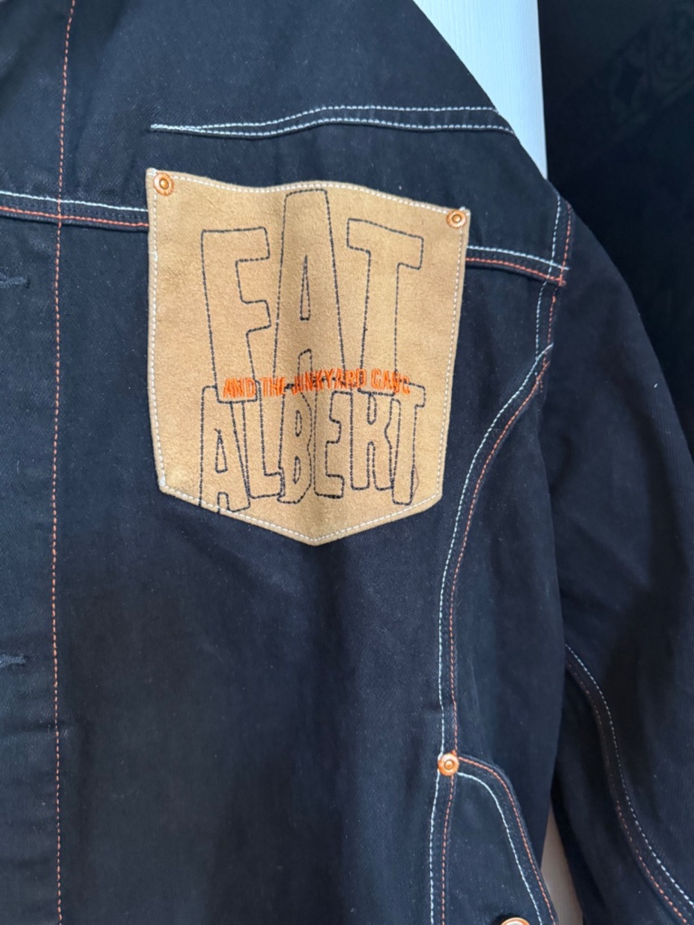 "VINTAGE 90s Hip Hop Y2K Platinum FUBU Fat Albert Junk Yard Dogs BlK JCK NWOT - Picture 3 of 16